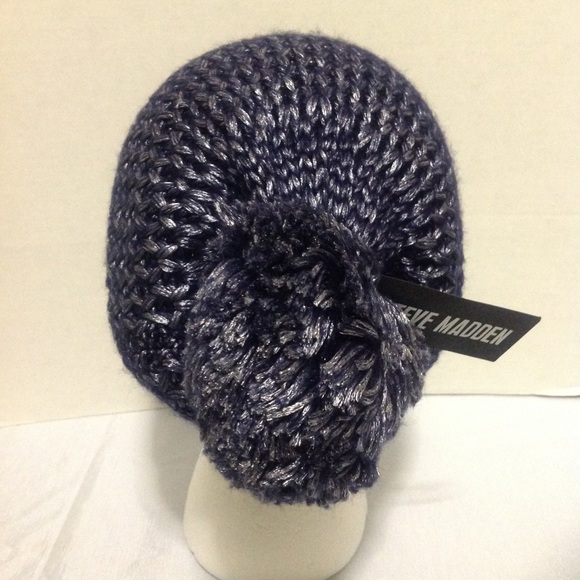 Steve Madden Pom Pom hat - Picture 4 of 8